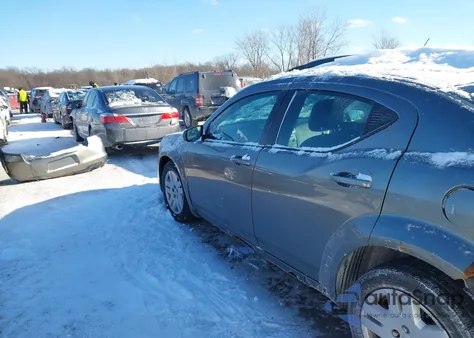 2012 Dodge Avenger Se from USA, damaged, VIN 1C3CDZAB2CN133392